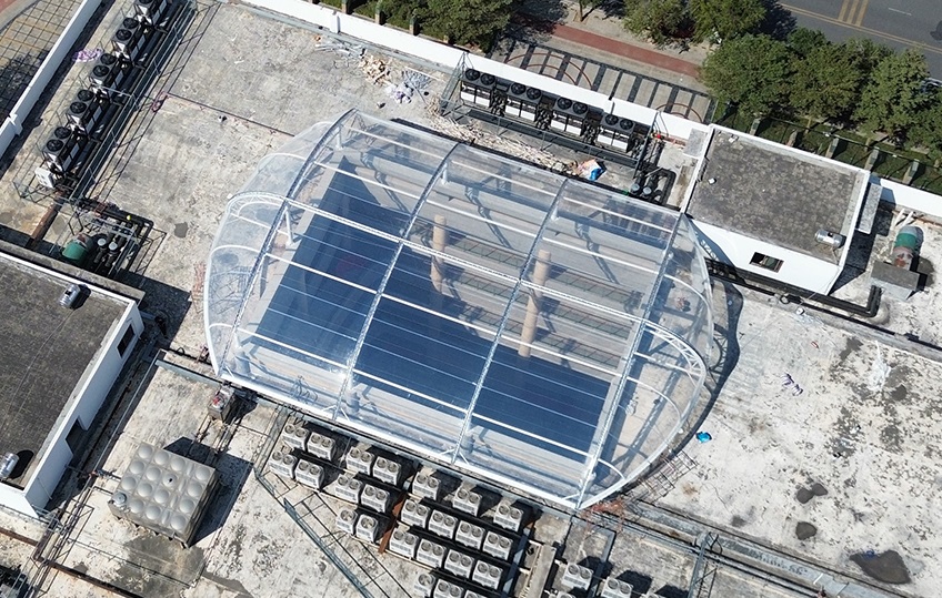 ETFE roof of the Children's Palace