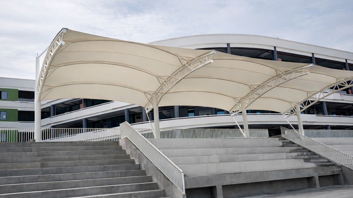 A01-Indonesian International School Sunshade A01-Indonesian International School Sunshade