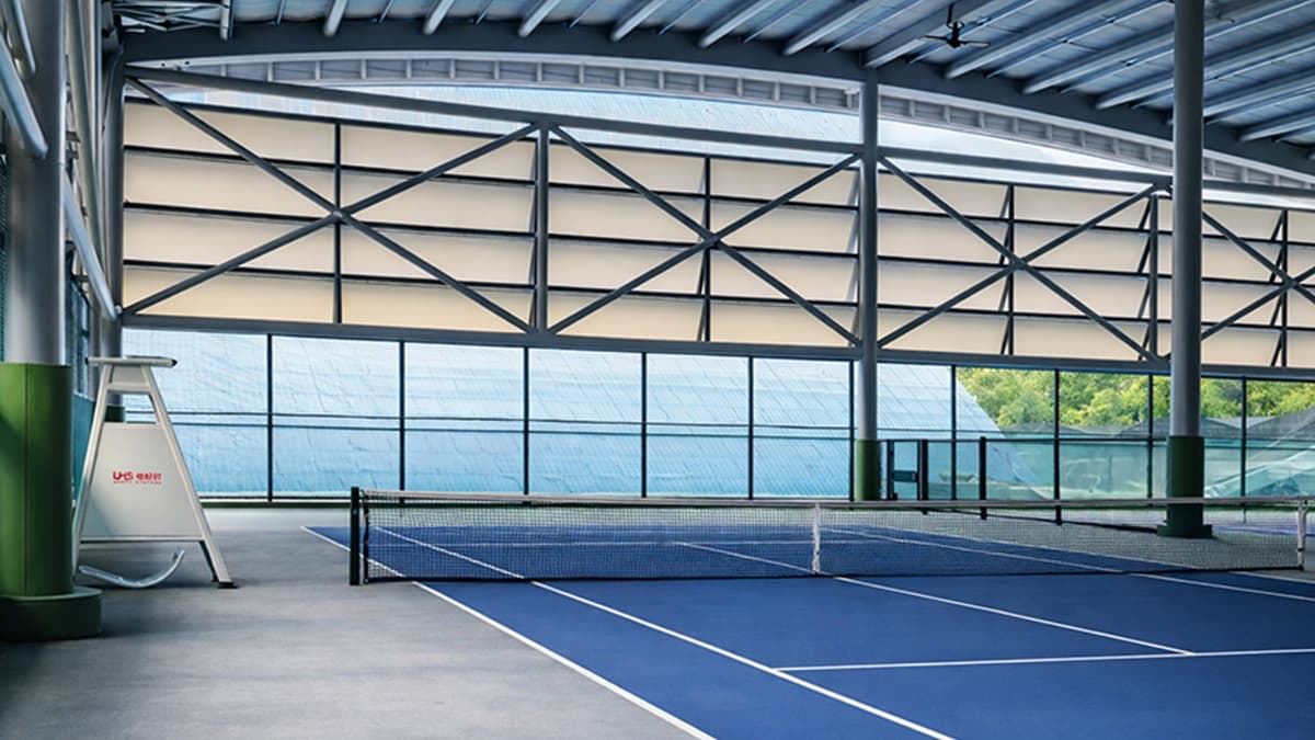 Tennis court exterior membrane structurea-02