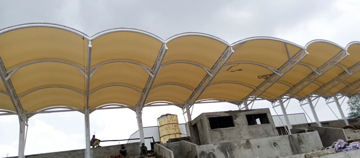 Ethiopian school grandstand sunshade-a02
